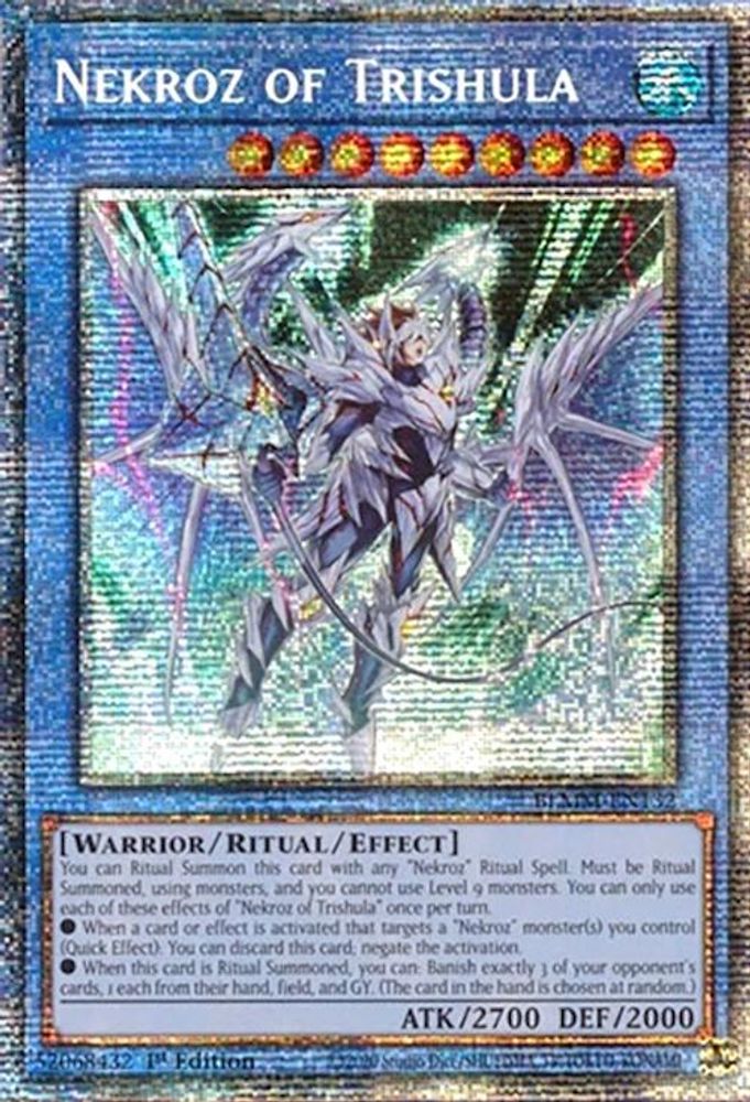 Nekroz of Trishula (Starlight Rare) (BLMM-EN132) - Starlight Rare