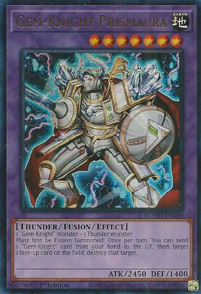 Gem-Knight Prismaura (BLMM-EN140) - Ultra Rare