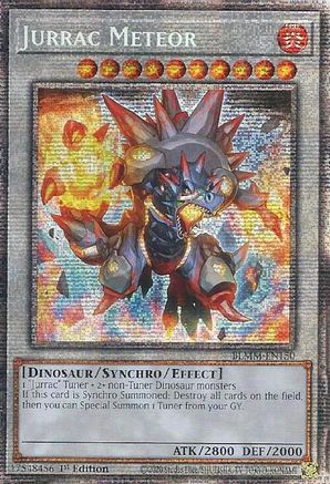 Jurrac Meteor (Starlight Rare) (BLMM-EN150) - Battles of Legend: Monster Mayhem 1st Edition