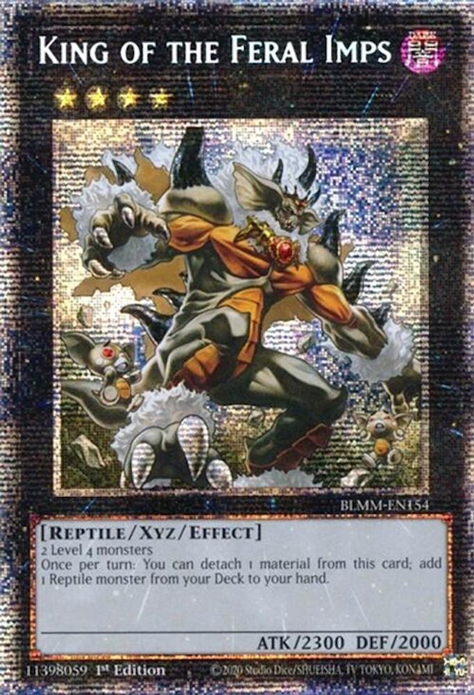 King of the Feral Imps (Starlight Rare) (BLMM-EN154) - Starlight Rare