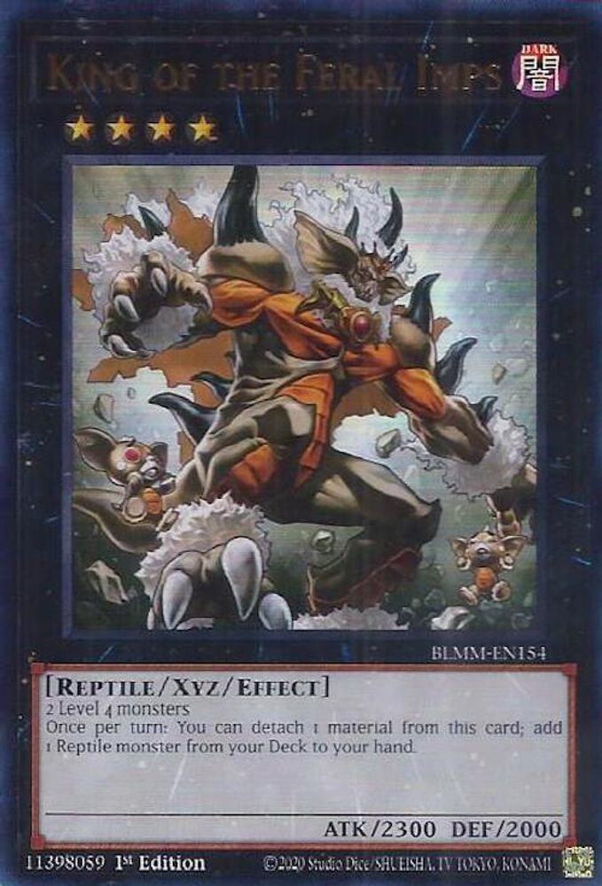 King of the Feral Imps (BLMM-EN154) - Ultra Rare