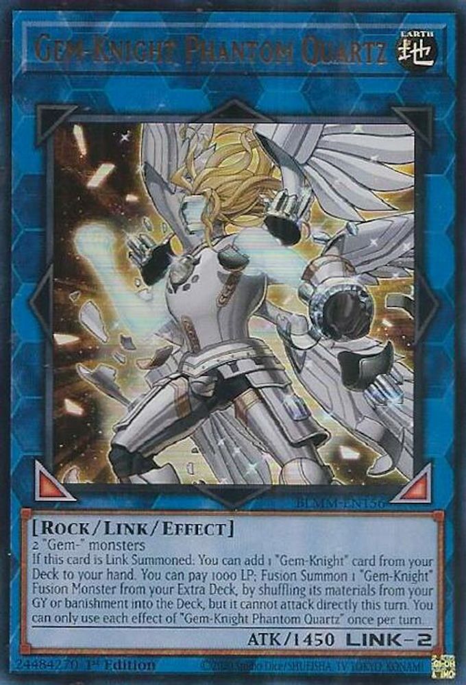 Gem-Knight Phantom Quartz (BLMM-EN156) - Ultra Rare