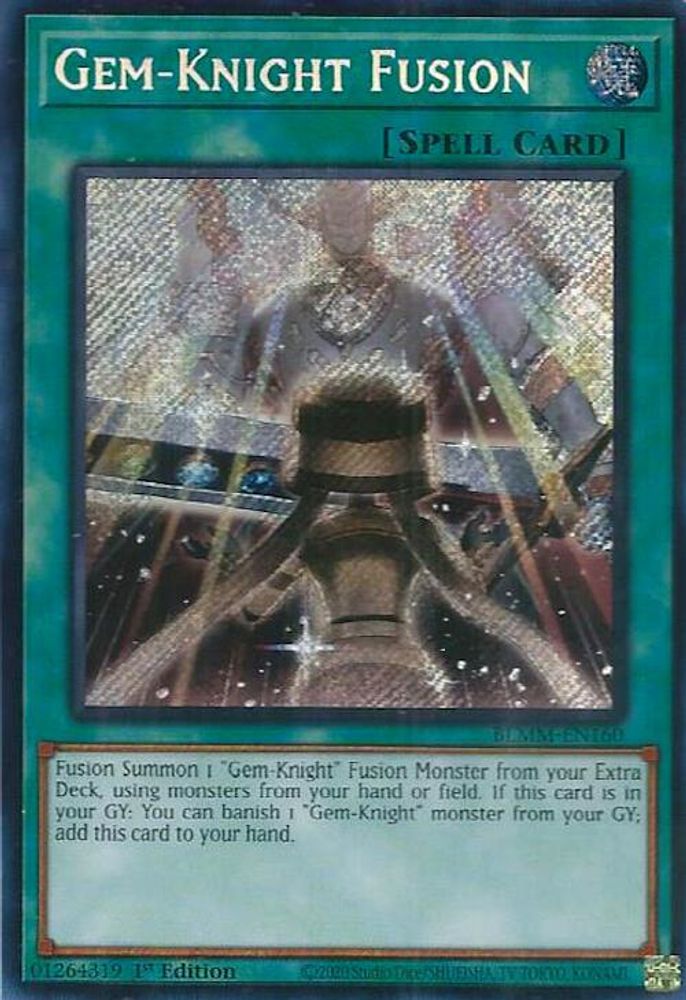 Gem-Knight Fusion (BLMM-EN160) - Secret Rare