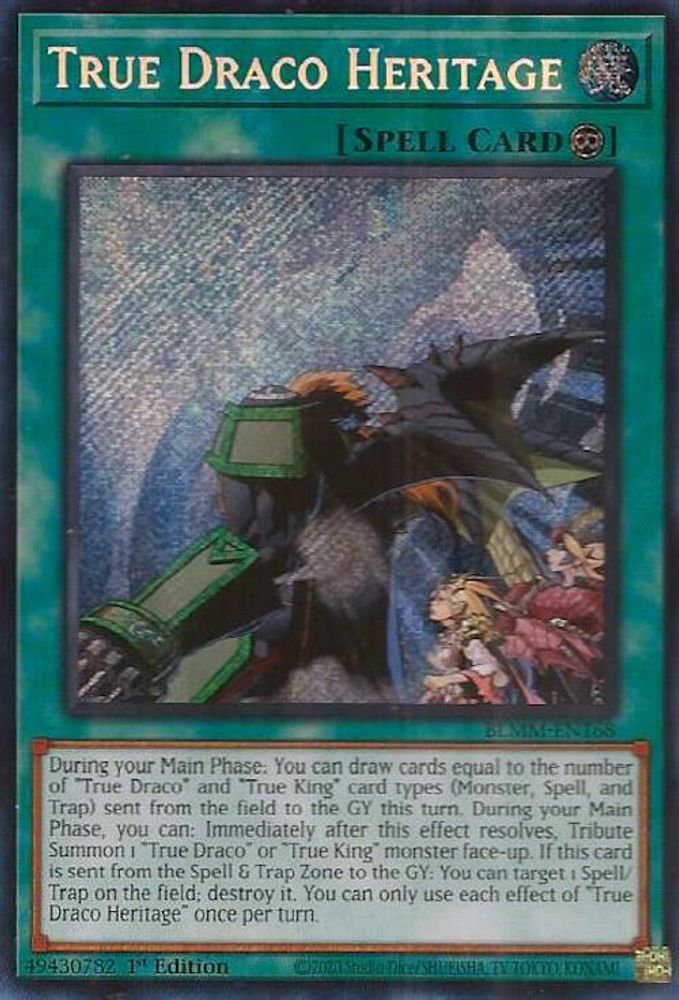 True Draco Heritage (BLMM-EN168) - Secret Rare