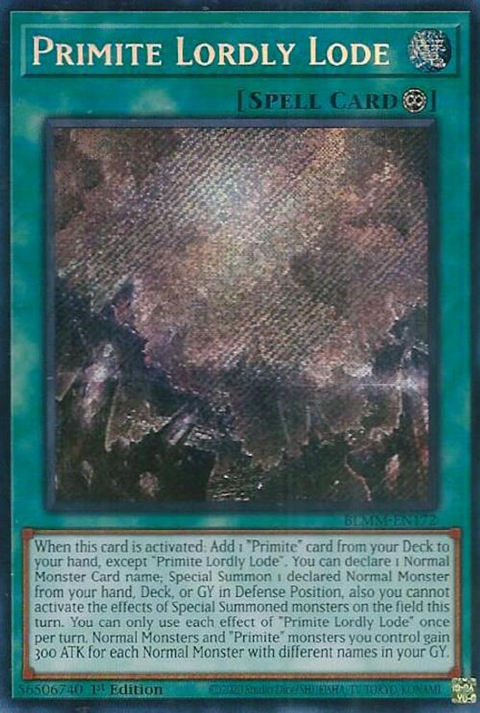 Primite Lordly Lode (BLMM-EN172) - Secret Rare