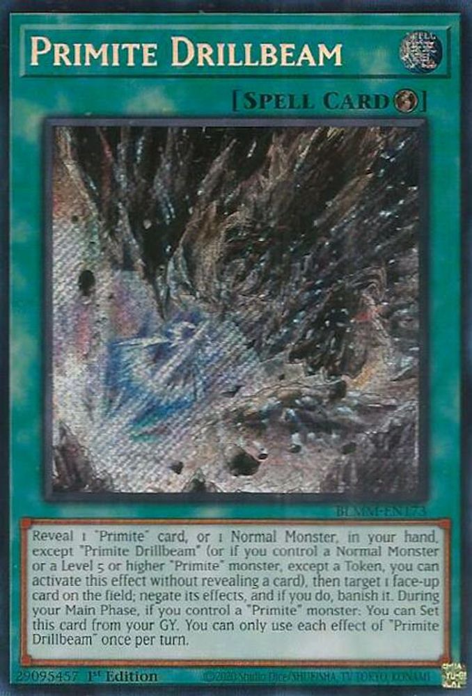 Primite Drillbeam (BLMM-EN173) - Secret Rare