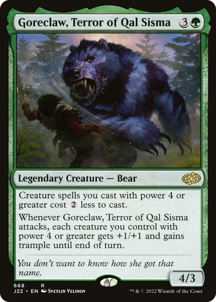 Goreclaw, Terreur de Qal Sisma [Jumpstart 2022] 