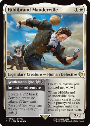Hildibrand Manderville (Surge Foil) (FIC-083) - Commander: FINAL FANTASY Foil