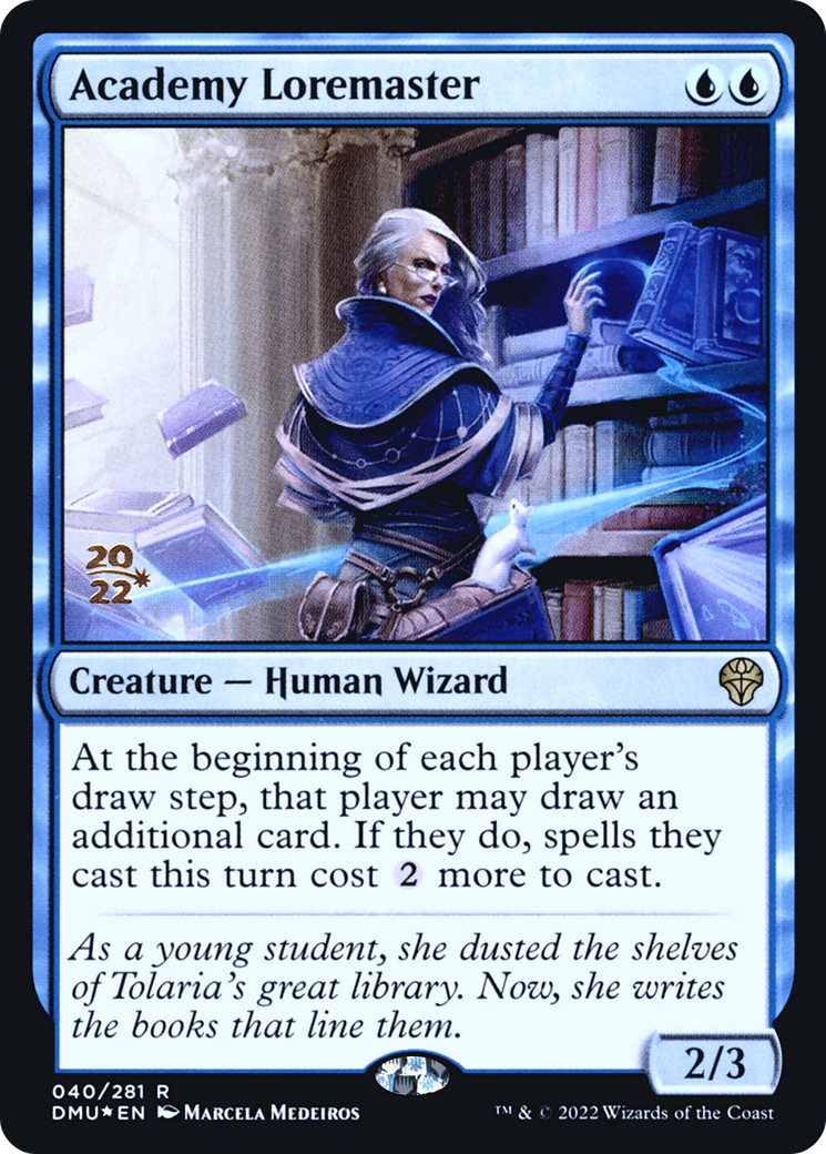 Academy Loremaster [Promotions avant-première de Dominaria United] 