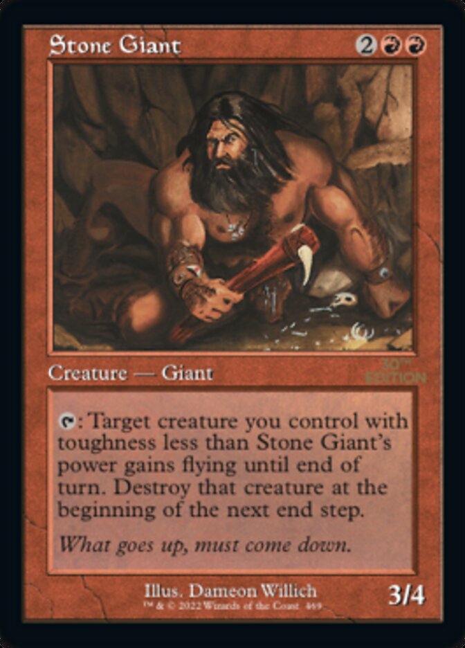 Stone Giant (Rétro) [Édition 30e anniversaire] 