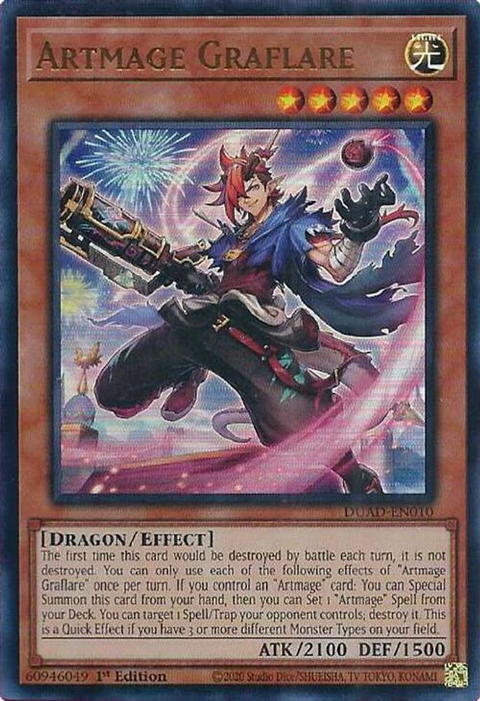 Artmage Graflare (DUAD-EN010) - Ultra Rare