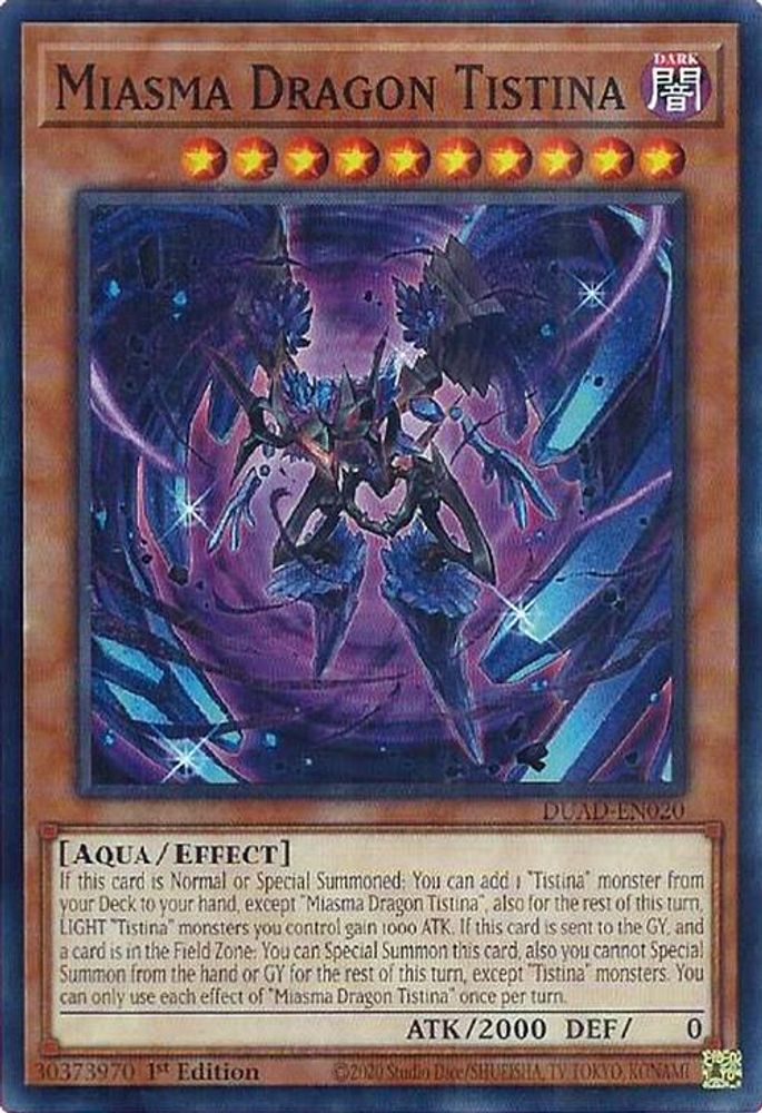 Miasma Dragon Tistina (DUAD-EN020) - Common