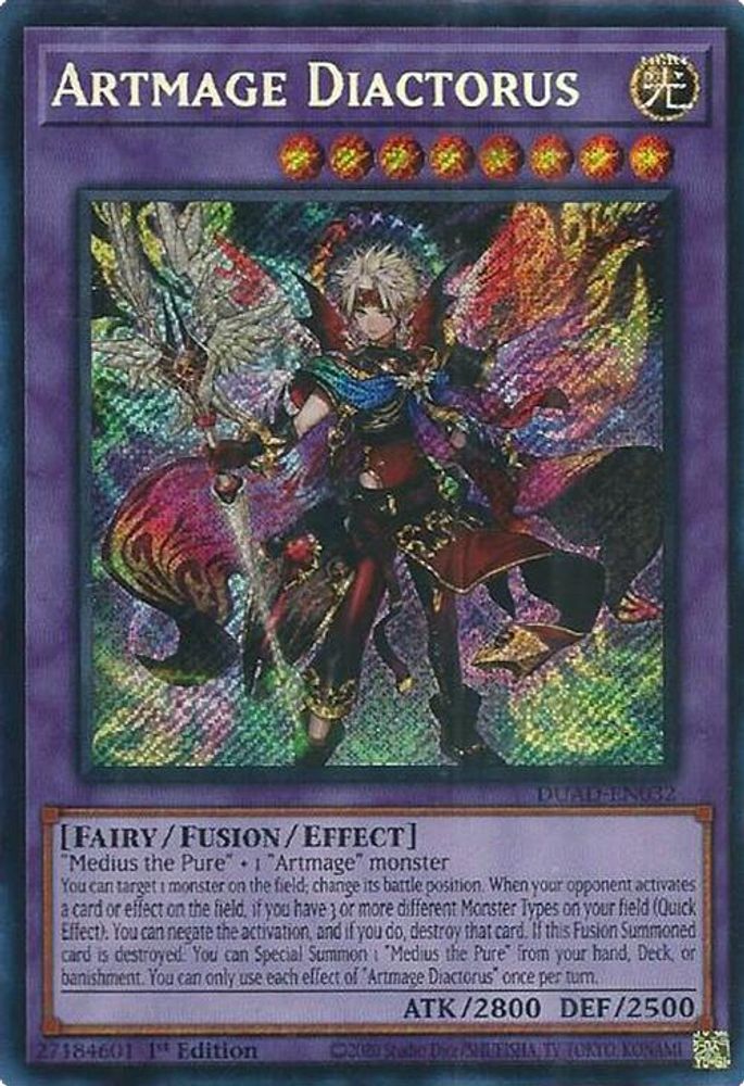 Artmage Diactorus (DUAD-EN032) - Secret Rare