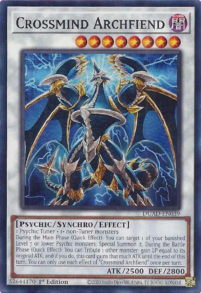 Crossmind Archfiend (DUAD-EN039) - Common