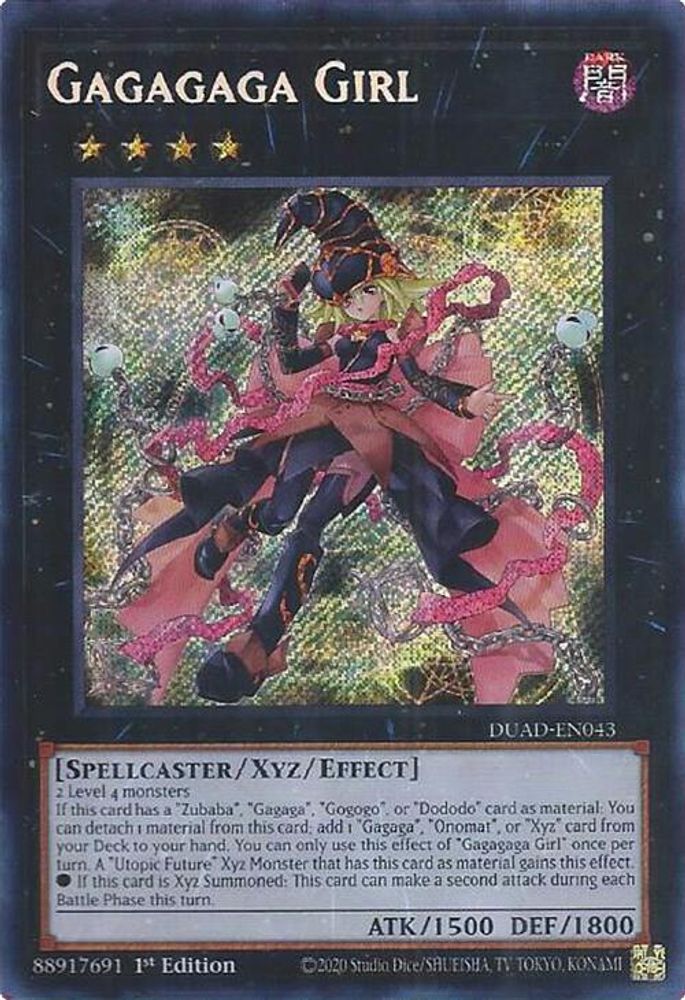Gagagaga Girl (DUAD-EN043) - Secret Rare
