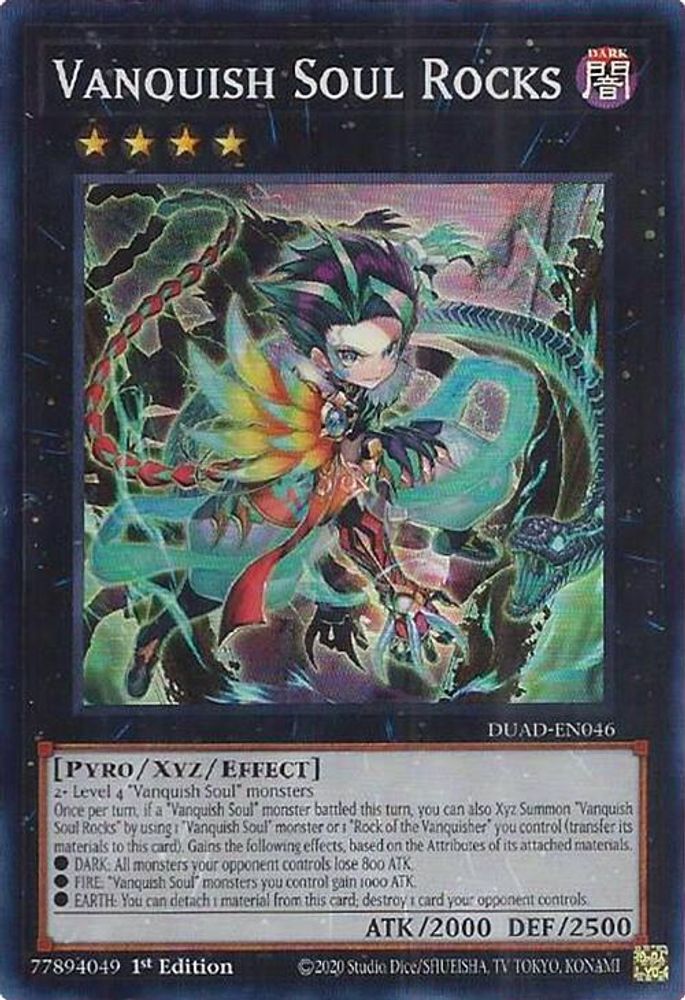 Vanquish Soul Rocks (DUAD-EN046) - Super Rare
