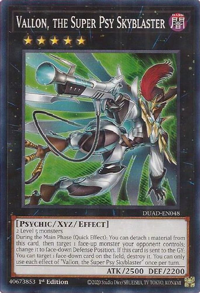 Vallon, the Super Psy Skyblaster (DUAD-EN048) - Common
