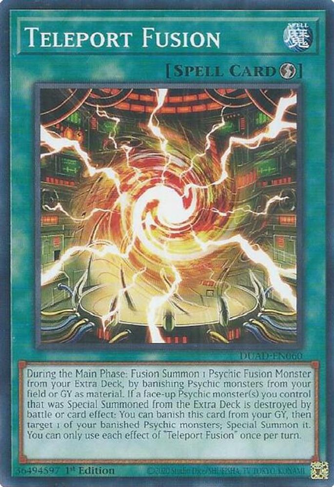 Teleport Fusion (DUAD-EN060) - Common