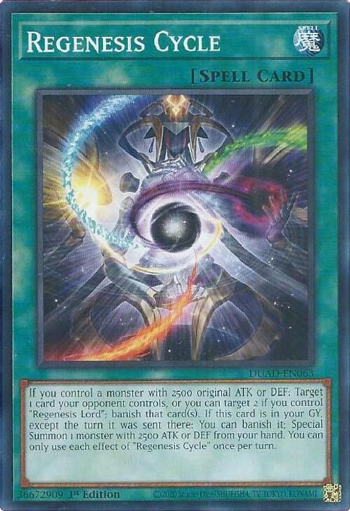 Regenesis Cycle (DUAD-EN063) - Common