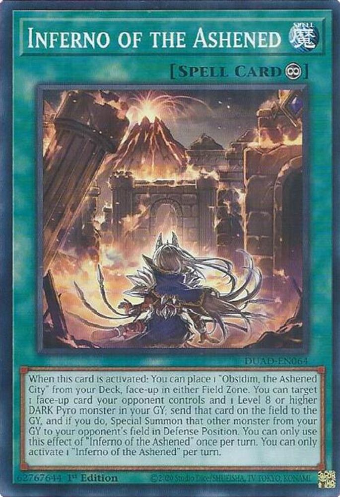 Inferno of the Ashened (DUAD-EN064) - Common