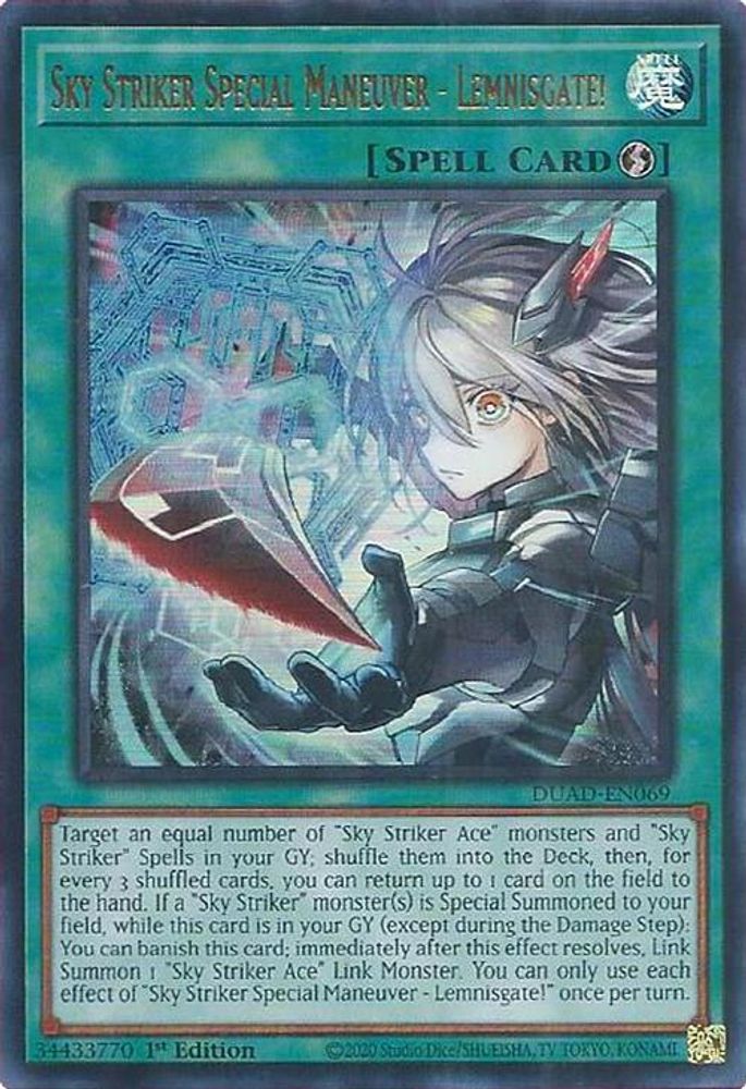 Sky Striker Special Maneuver - Lemnisgate! (DUAD-EN069) - Ultra Rare
