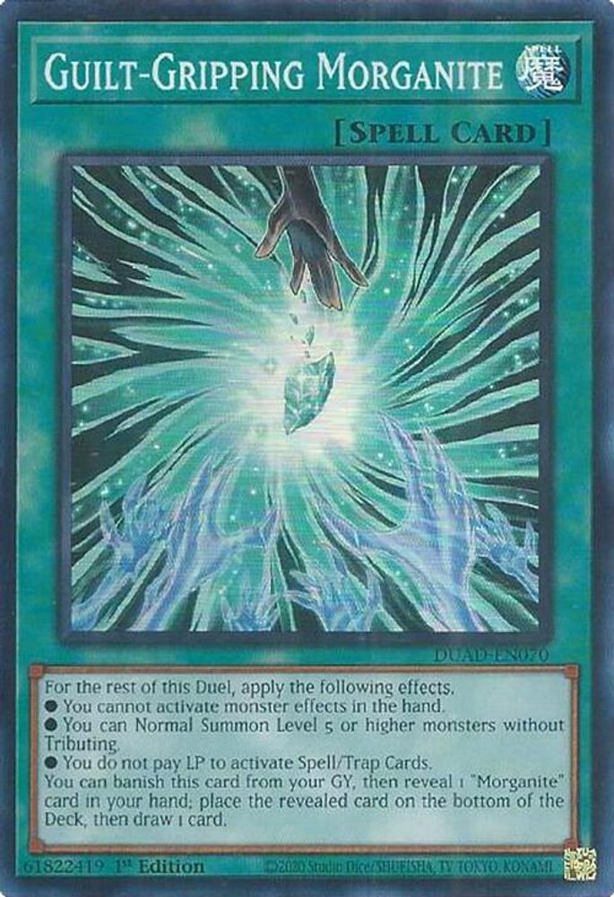 Guilt-Gripping Morganite (DUAD-EN070) - Super Rare