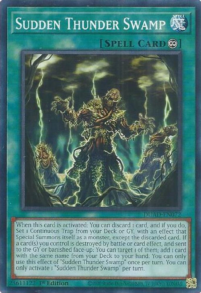 Sudden Thunder Swamp (DUAD-EN072) - Common