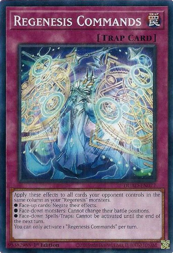 Regenesis Commands (DUAD-EN077) - Common