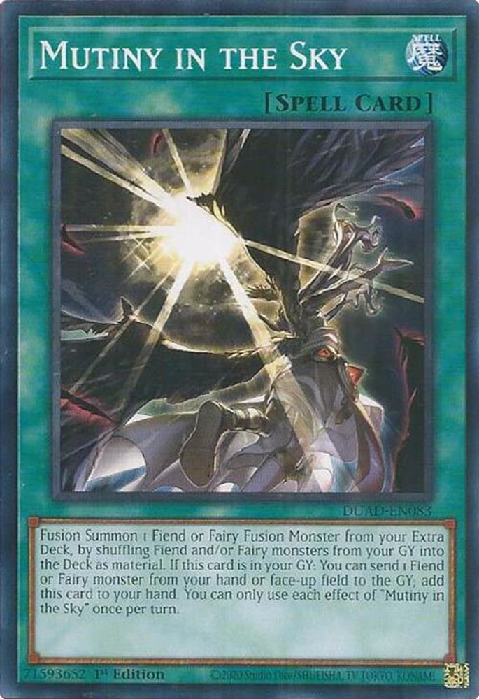Mutiny in the Sky (DUAD-EN083) - Common