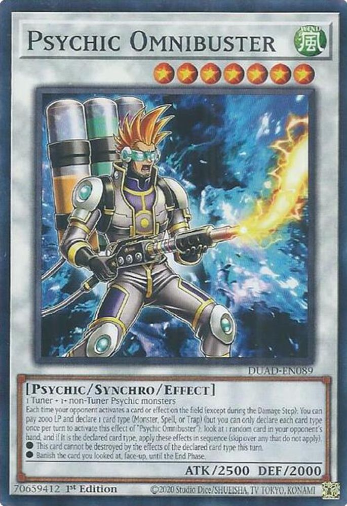 Psychic Omnibuster (DUAD-EN089) - Common