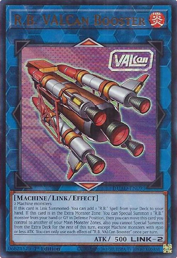R.B. VALCan Booster (DUAD-EN093) - Ultra Rare