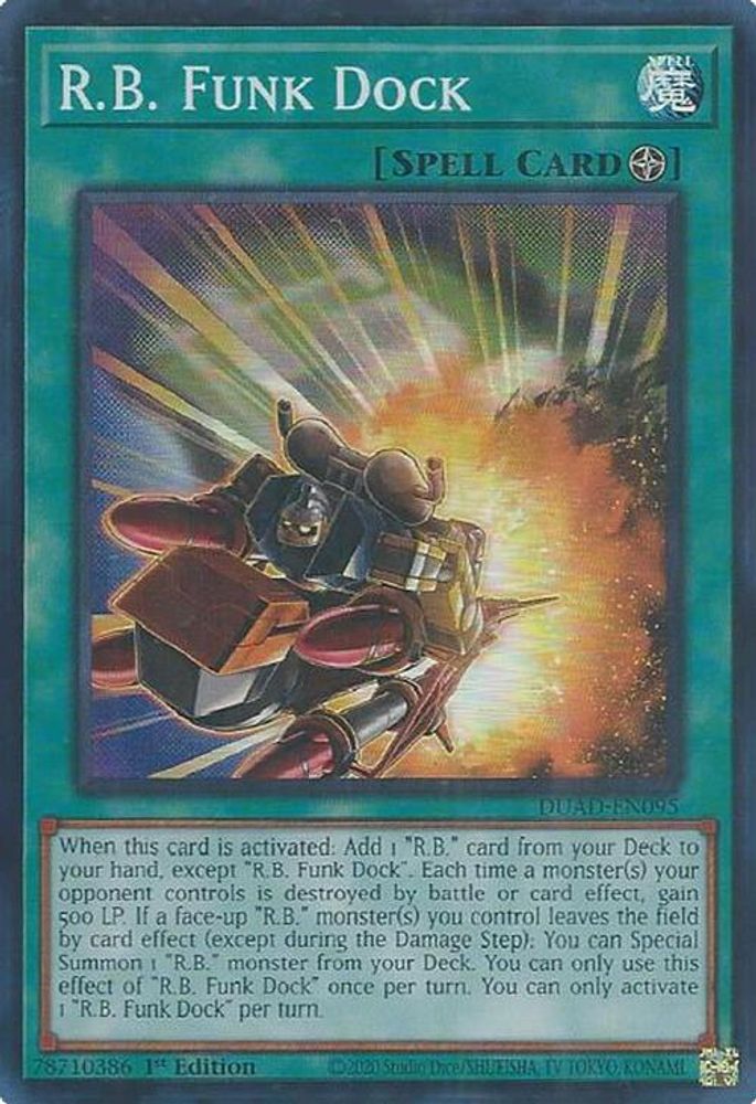 R.B. Funk Dock (DUAD-EN095) - Super Rare