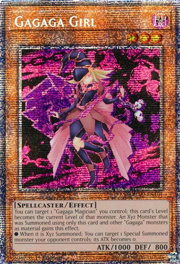 Gagaga Girl (Alternate Art) (DUAD-EN101) - Starlight Rare