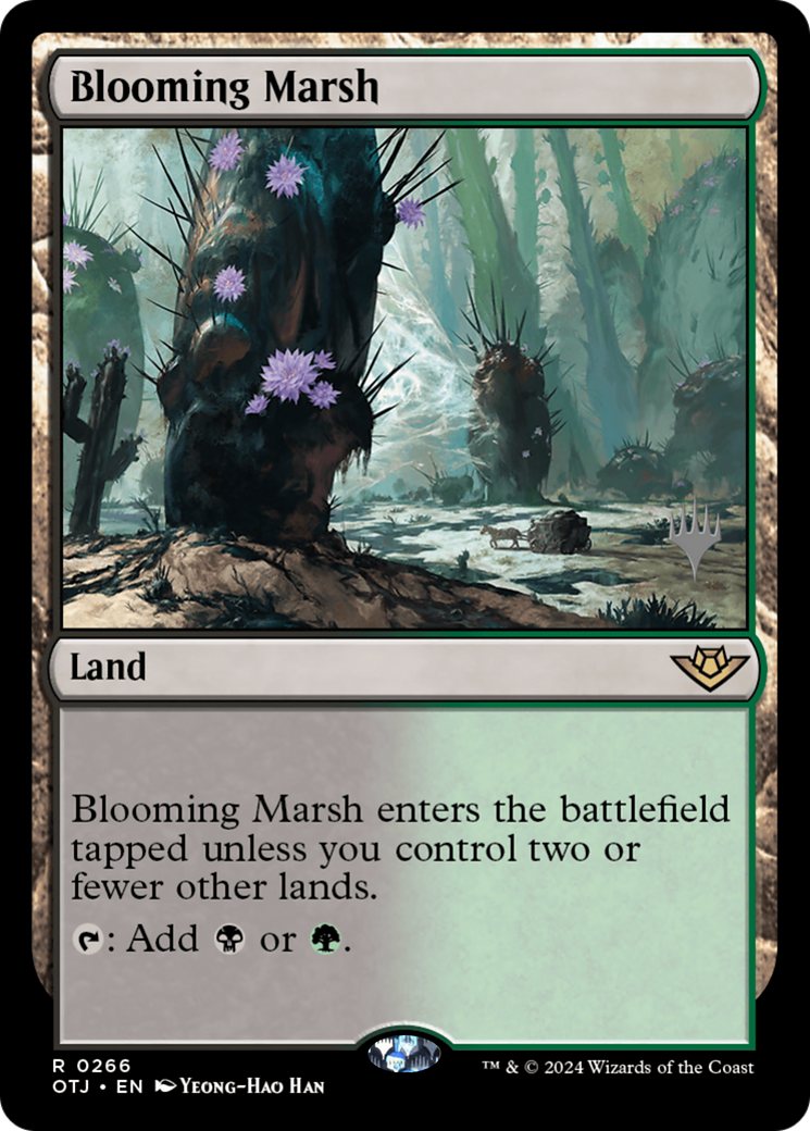 Blooming Marsh (Pack promotionnel) [Promotions des hors-la-loi de Thunder Junction] 