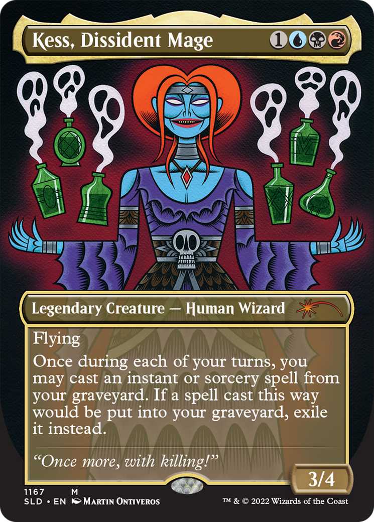 Kess, mage dissident (sans frontières) [série Secret Lair Drop] 