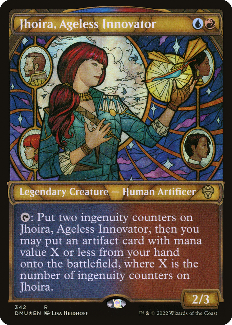 Jhoira, innovateur sans âge (Showcase Texturé) [Dominaria United] 