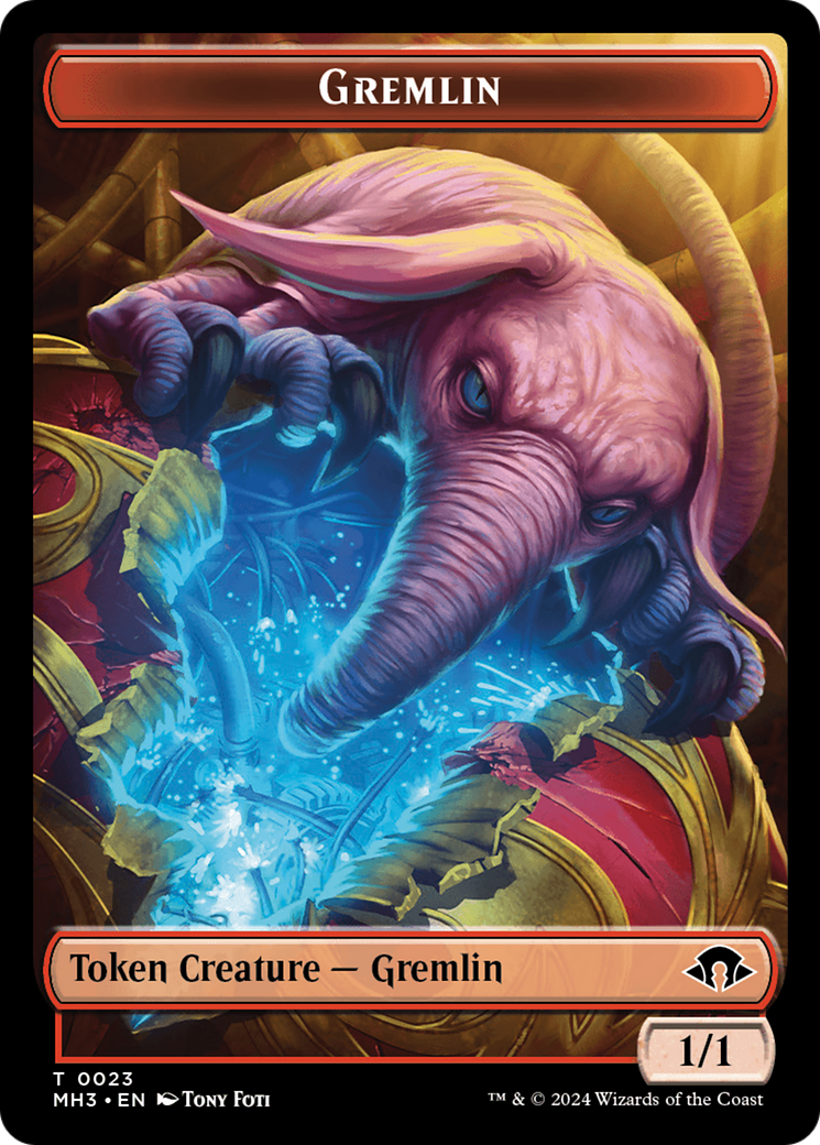 Copie // Jeton double face Gremlin [Modern Horizons 3 Tokens] 