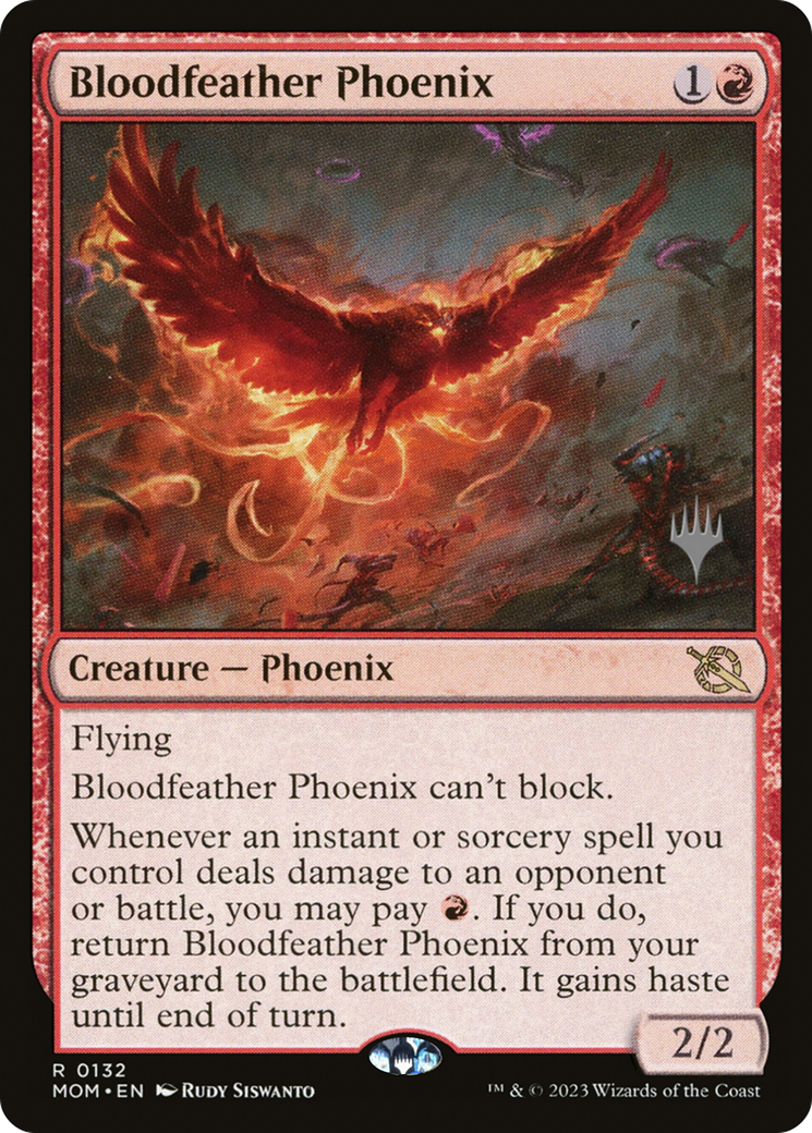 Bloodfeather Phoenix (Pack promotionnel) [Promotions de la Marche de la Machine] 