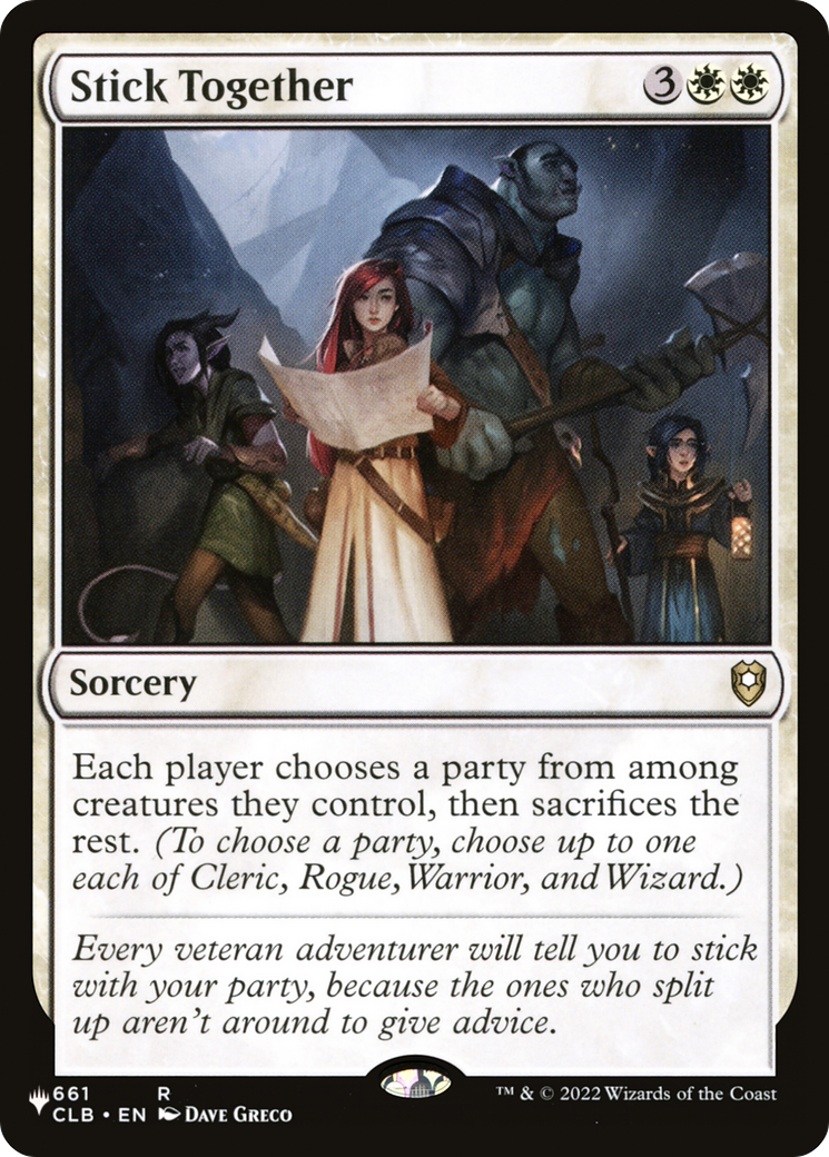 Stick Together (LIST-661) - The List