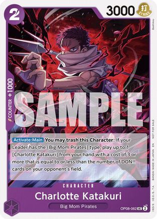Charlotte Katakuri (Tournament Pack 2025 Vol. 3) (OP08-062) - Uncommon