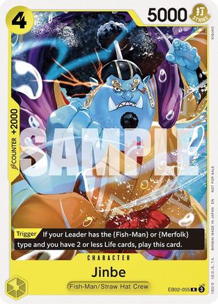Jinbe (Tournament Pack 2025 Vol. 3) (EB02-055) - Rare