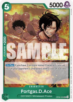 Portgas.D.Ace (Judge Pack Vol. 6) (OP09-035) - Uncommon