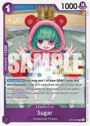 Sugar (Judge Pack Vol. 6) (OP10-065) - Rare
