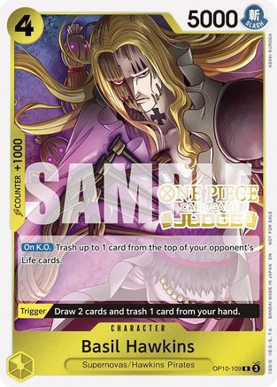Basil Hawkins (Judge Pack Vol. 6) (OP10-109) - Rare