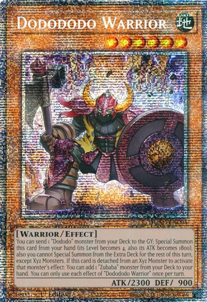 Dodododo Warrior (Starlight Rare) (DUAD-EN004) - Starlight Rare