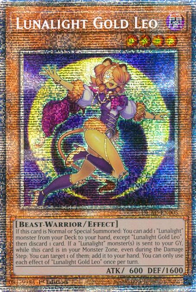 Lunalight Gold Leo (Starlight Rare) (DUAD-EN005) - Starlight Rare