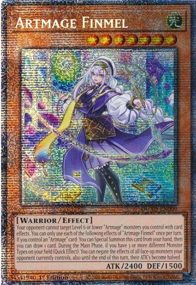 Artmage Finmel (Starlight Rare) (DUAD-EN009) - Starlight Rare