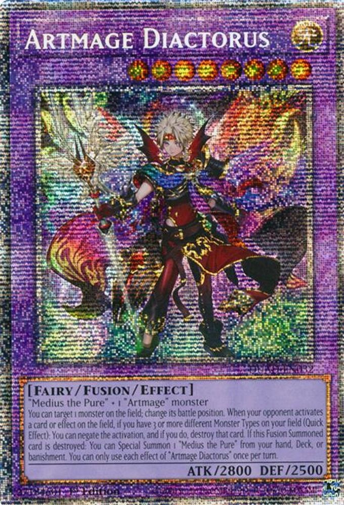Artmage Diactorus (Starlight Rare) (DUAD-EN032) - Starlight Rare