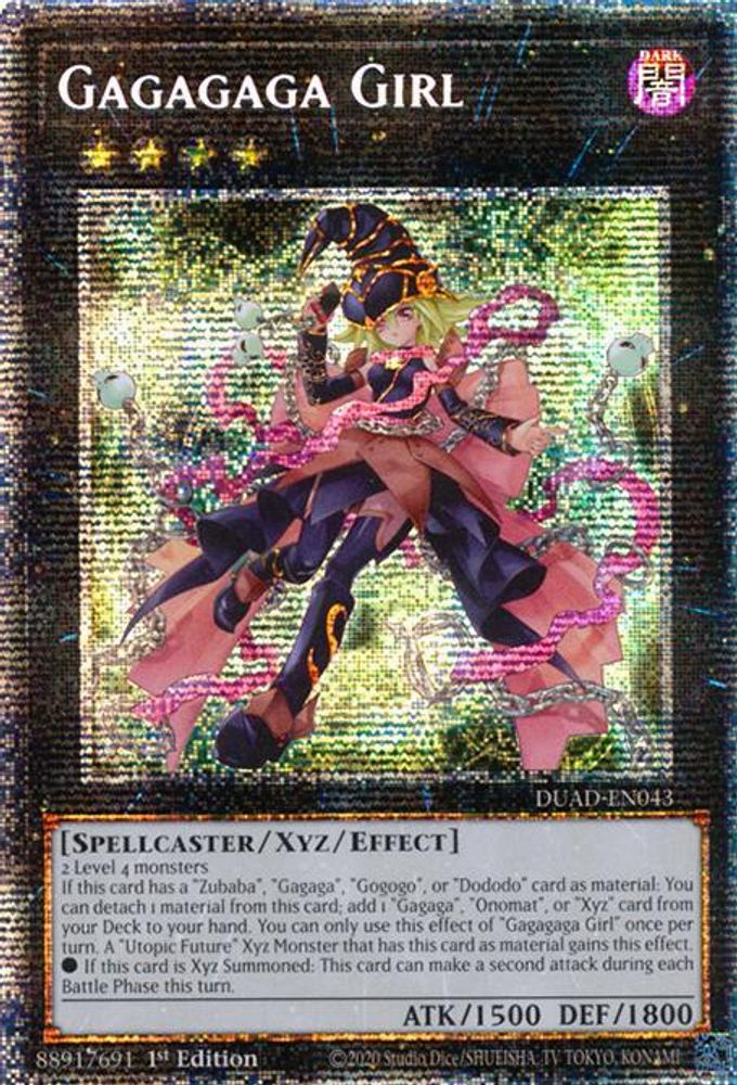 Gagagaga Girl (Starlight Rare) (DUAD-EN043) - Starlight Rare