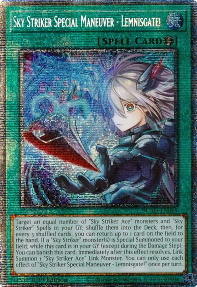 Sky Striker Special Maneuver - Lemnisgate! (Starlight Rare) (DUAD-EN069) - Starlight Rare